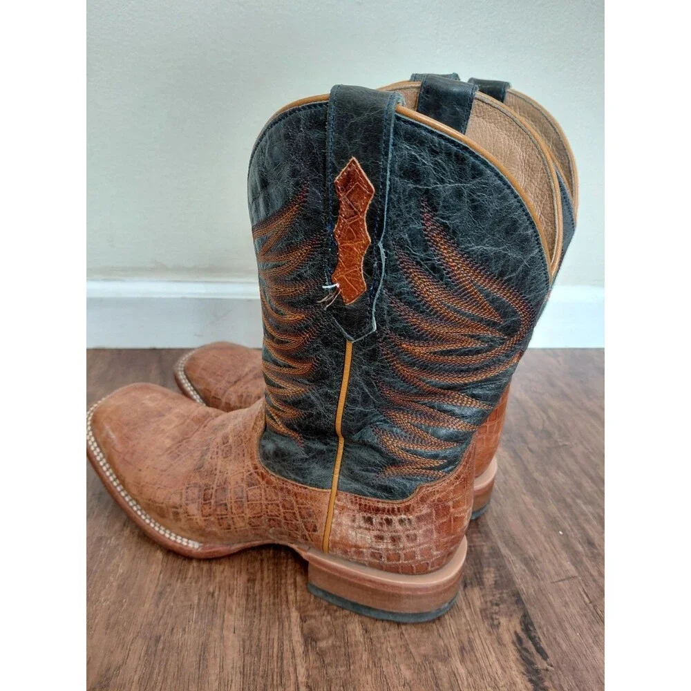 Cody James BCJSP22L6 Men's  Western Performance Boots Brown Leather Men Sz 10.5D